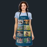 Create your own family photo collage name apron<br><div class="desc">Create your own family photo collage name Apron 
You can personalize it and add your most beautiful photos and name.</div>