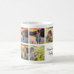 Create Your Own Family Photo Collage Name Coffee Mug at Zazzle