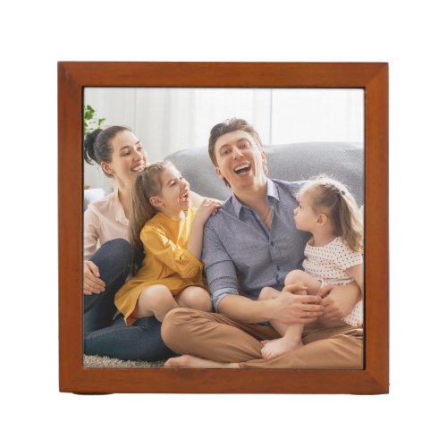 Create Your Own Family Photo Custom Picure Desk Organizer
