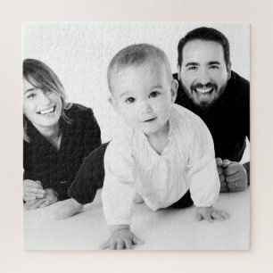 Create Your Own Family Photo Customized Gift Jigsaw Puzzle