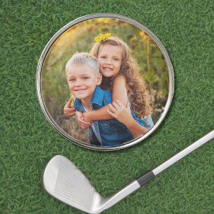 Create Your Own Family Photo Golf Ball Marker