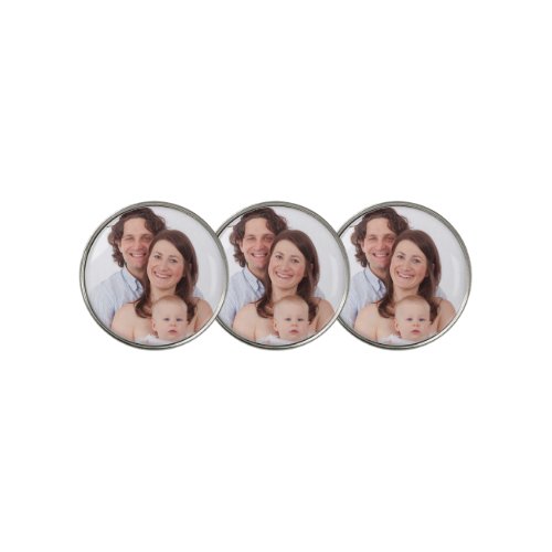 Create Your Own Family Photo Golf Ball Marker