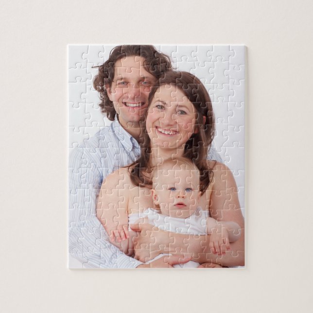 Create Your Own Family Photo Jigsaw Puzzle (Vertical)