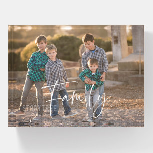 Create Your Own Family Photo Paperweight