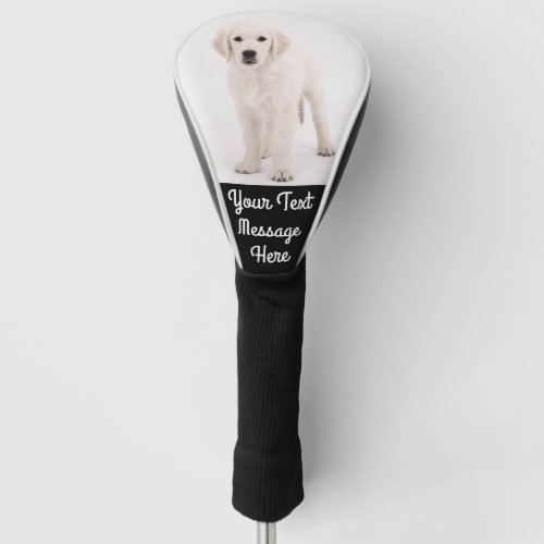 Create Your Own Family  Photo Text Golf Head Cover