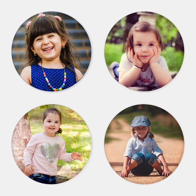 Create your own family photos coaster set (Set)