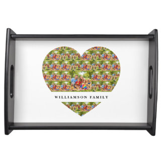 Create Your own Family photos Serving Tray