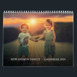 Create your own family unique year photo calendar<br><div class="desc">Create your own family unique year photo Calendar.
You can add your own most beautiful photos and create a very personal and unique calendar.</div>