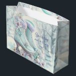 Create Your Own Fancy Floral Christmas Ice Skates Large Gift Bag<br><div class="desc">This gift wrap features enchanting artwork that you can customize by personalizing it for wrapping gifts to give to loved ones and friends. Inspired by a desire to help others express themselves: their moods, thoughts, feelings, beliefs – all of the things that help us to shine as individuals, these products...</div>