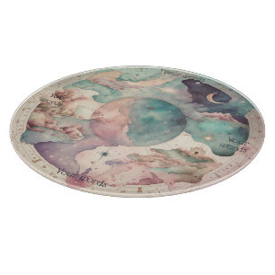 Create Your Own Fantasy World Map Cutting Board