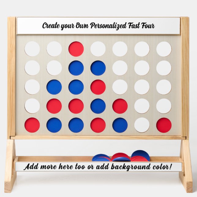 Create Your Own Fast Four (Front)