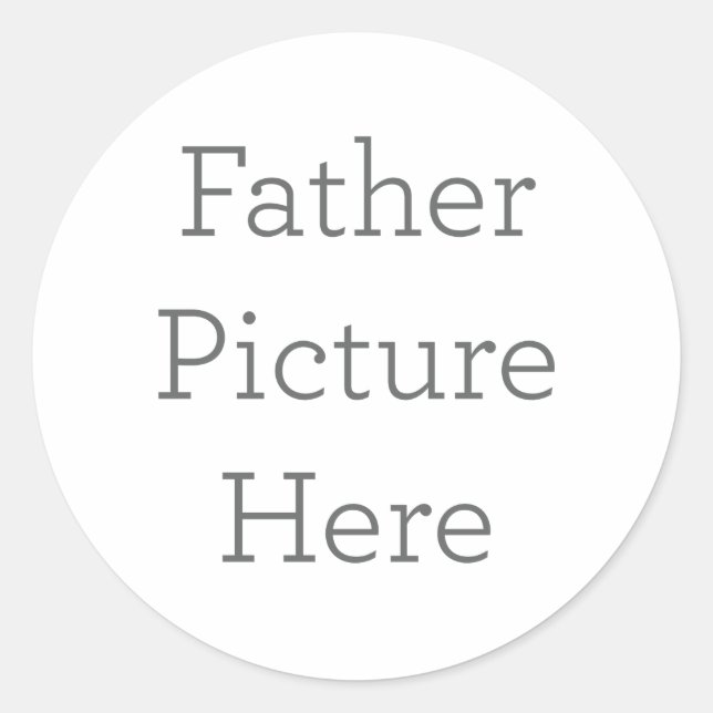Custom Classic Round Stickers, Format: Sheet of Stickers, Size: Small, 1½ inch (sheet of 20), Paper Type: Glossy White Paper (Front)