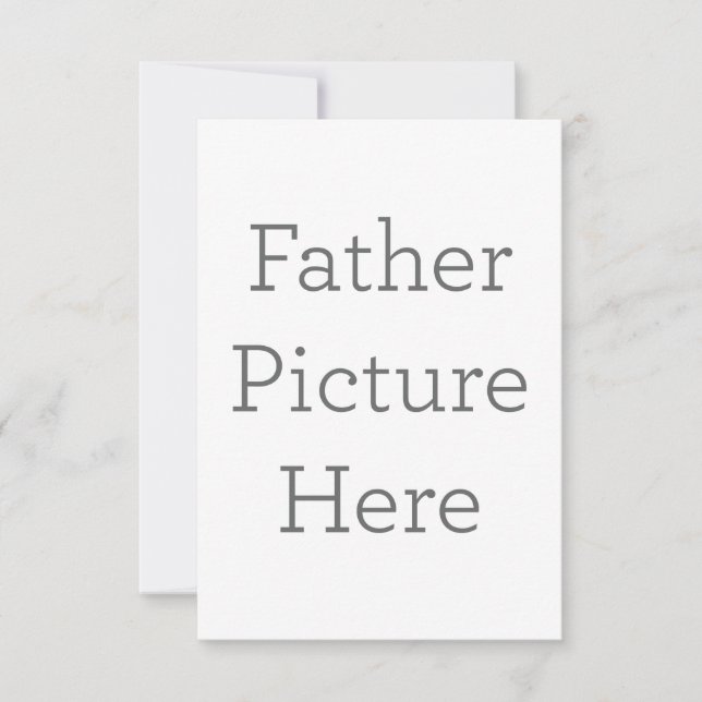 3.5" x 5" Flat Thank You Card (Front)