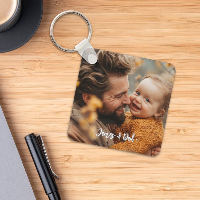 Create your own Father Son Photo Keychain (Creator Uploaded)