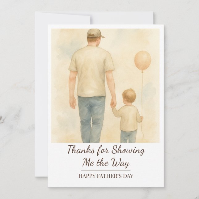 Create your own Father's day card (Front)