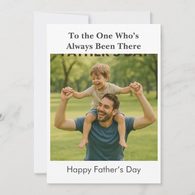Create your own Father's day card (Front)