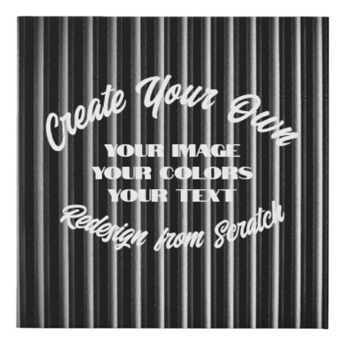 Create Your Own Faux Canvas Print
