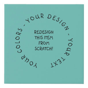 Create Your Own Faux Canvas Print