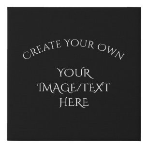 Create Your Own Faux Canvas Print