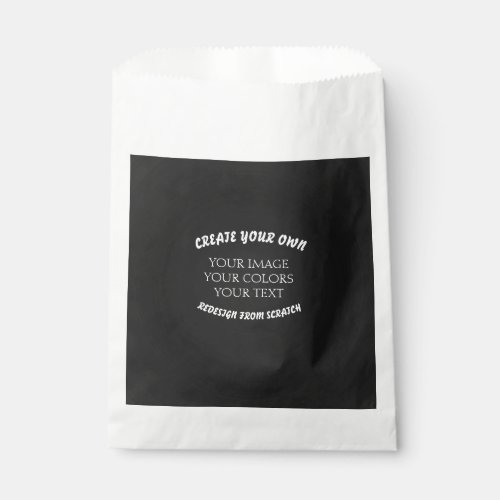 Create Your Own Favor Bag