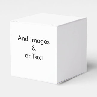 Create Your Own Favor Box