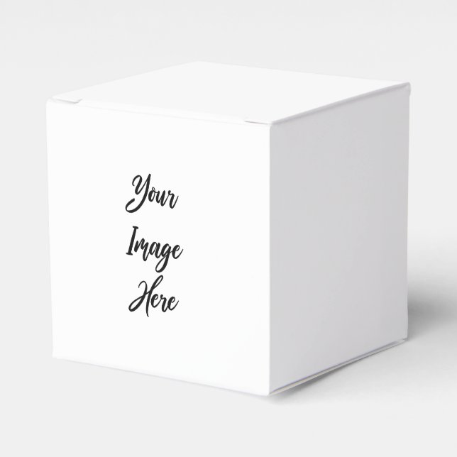 Create Your Own Favor Boxes (Front Side)