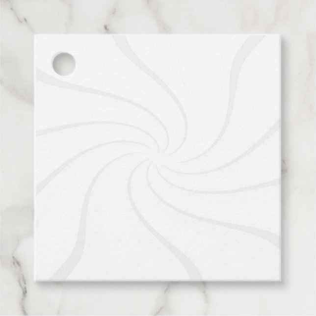 Create Your Own Favor Tags (Front)