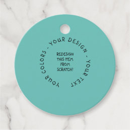 Create Your Own Favor Tags
