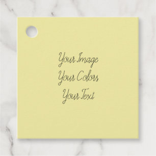 Create Your Own Favor Tags