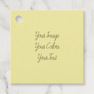 Create Your Own Favor Tags