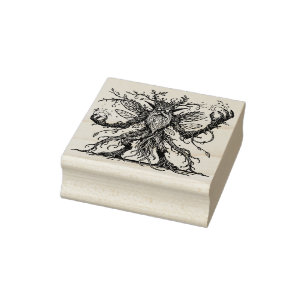 Create Your Own Fierce Magical Tree Fairy Rubber Stamp