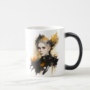 Create Your Own Fiery Witch Color Morph Mug