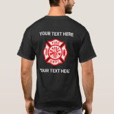 Houston fire department baseball themed Short-Sleeve Unisex T-Shirt