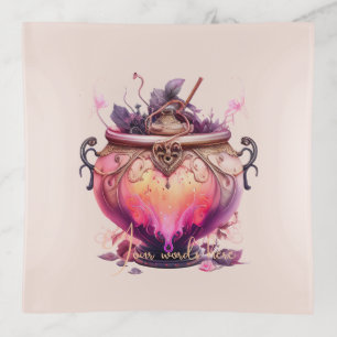 Create Your Own Fire Potion Cauldron Trinket Tray