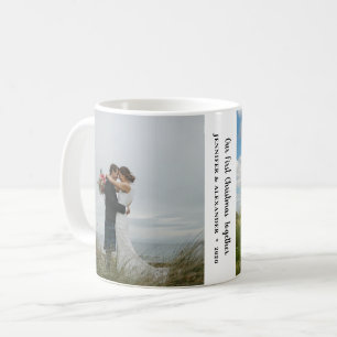 Create your own First Christmas together 2 photos Coffee Mug