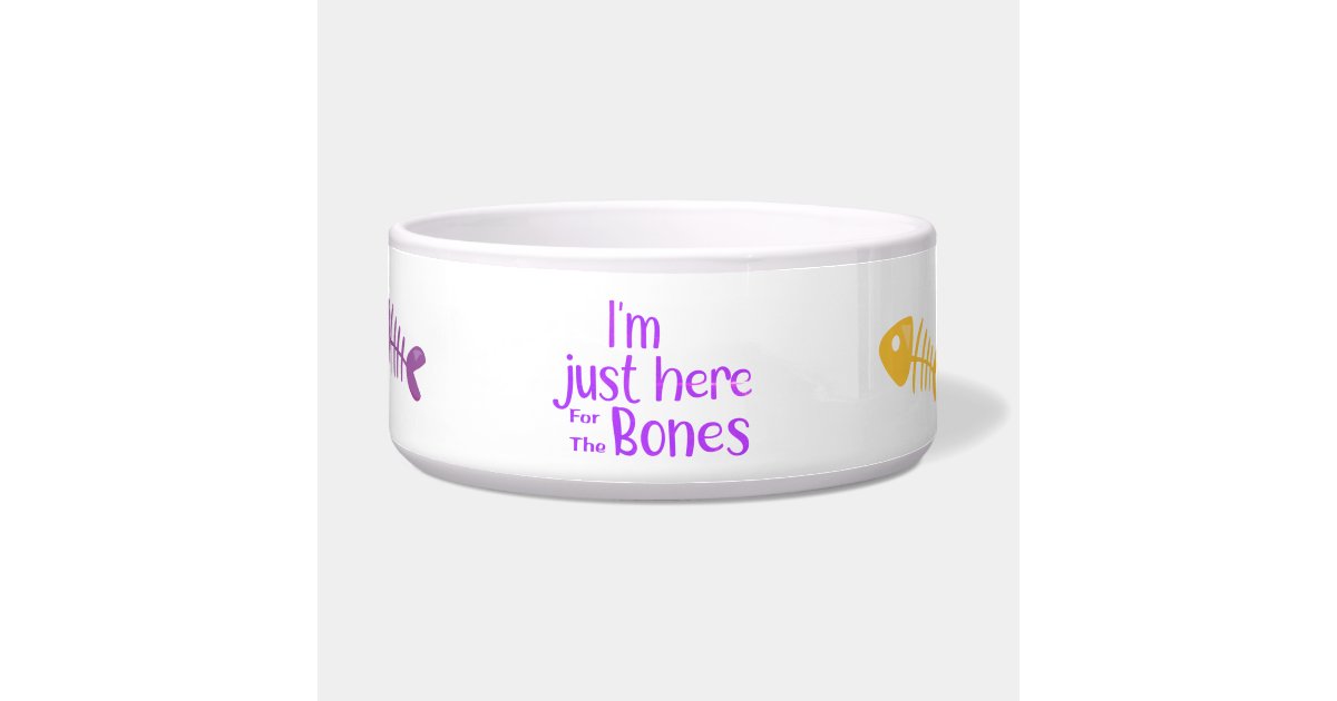 Create Your Own Fish Bone Decorated Funny Cat Food Bowl Zazzle create-your-own-fish-bone-decorated-funny-cat-food-bowl-zazzle