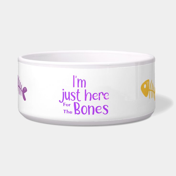 Create Your Own Fish Bone Decorated Funny Cat Food Bowl Zazzle create-your-own-fish-bone-decorated-funny-cat-food-bowl-zazzle