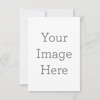 Create Your Own Flat Announcement Card