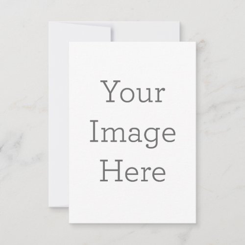 Create Your Own Flat Thank You Card Create Your Own Flat Thank You Card