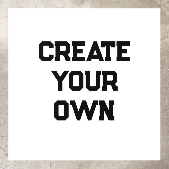 Create Your Own Floor Decals (Insitu)