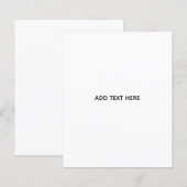 Create Your Own Floral (Front/Back)