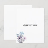 Create Your Own Floral (Front/Back)