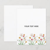Create Your Own Floral (Front/Back)