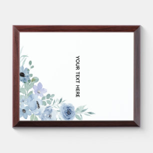 Create Your Own Floral Award Plaque