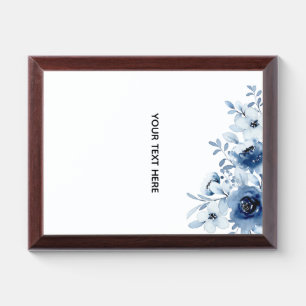 Create Your Own Floral Award Plaque