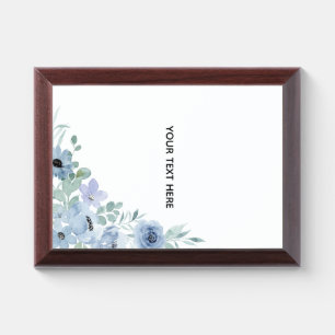 Create Your Own Floral Award Plaque