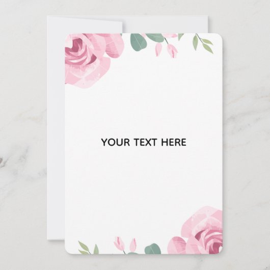 Create Your Own Floral Border (Front)