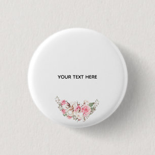 Create Your Own Floral Button