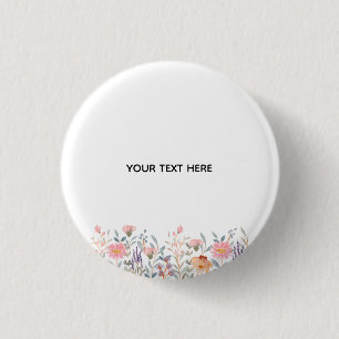 Create Your Own Floral Button