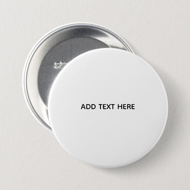 Create Your Own Floral  Button (Front & Back)